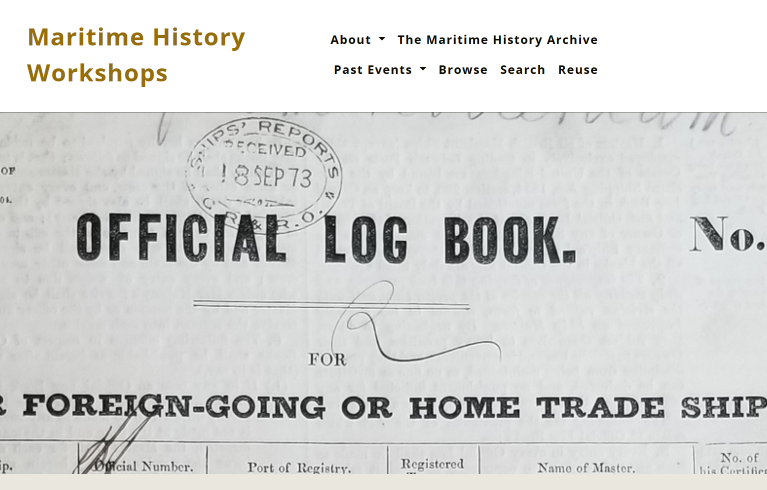 Memorial University Maritime History Workshops 