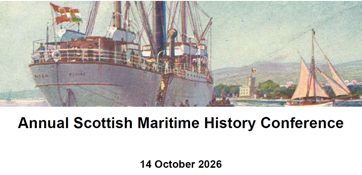 Annual Scottish Maritime History Conference 2026