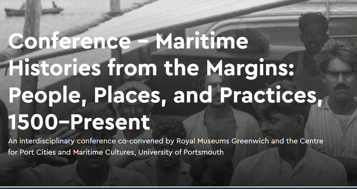 Booking now open - Maritime History from the Margins